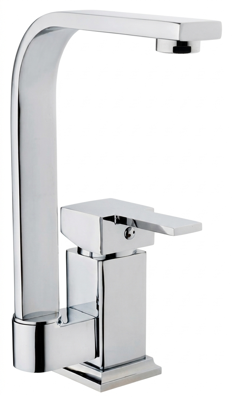 KARE MİX KUĞU LAVABO BATARYASI 